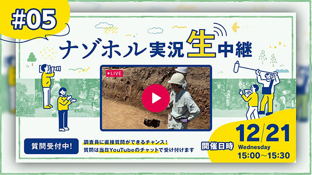 ［第5回］ナゾホル実況生中継［テーマ：整理作業］